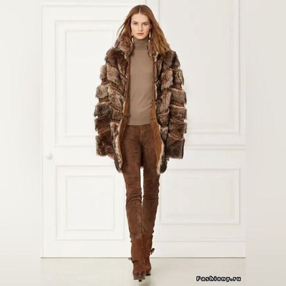 Ralph Lauren Collection * Fall ‘15? Lamb Shearling Embellished Vest - Picture 12 of 17